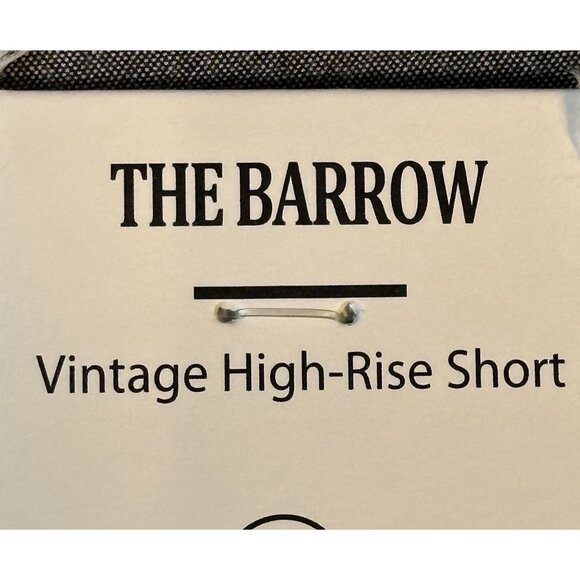 BlankNYC The Barrow Vintage High-Rise Denim Shorts Light Wash Frayed Hem Size 27 - Picture 13 of 16
